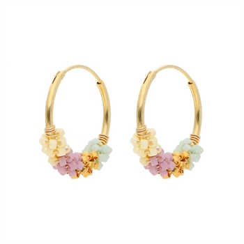 Nuni Copenhagen Sanne hoops A1048 pastel dream
